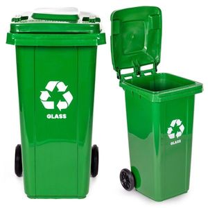 Popolnica na sklo ECOSORT 120 L zelená vyobraziť