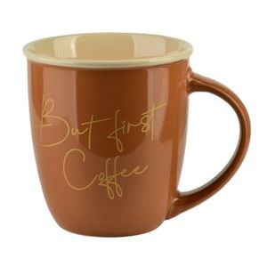 Porcelánový hrnek HENDIA 330 ml světle hnědý vyobraziť