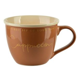 Porcelánový hrnek HENDIA 500 ml světle hnědý vyobraziť