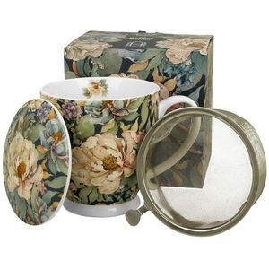 Porcelánový hrnek PIWON 510 ml se sítkem vícebarevný vyobraziť