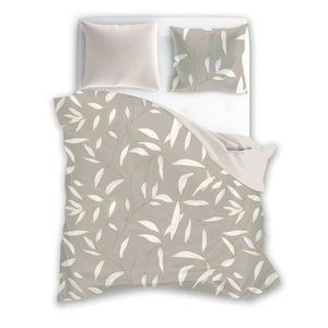 Povlečení z mikrovlákna Satyn 011 220x200 cm + 2x 70x80 cm béžové vyobraziť