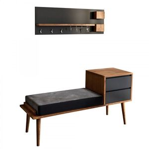 Predsieňová stena Hamra orech/antracit vyobraziť