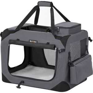 Prenosná taška pre psa Lowandra sivá vyobraziť