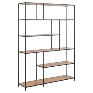 Regál Seaford 135x185 cm divoký dub vyobraziť