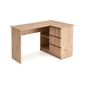 Rohový písací stôl Bega dub artisan vyobraziť