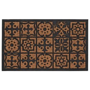 Rohožka MOSAIC 75x45 cm hnědá/černá vyobraziť