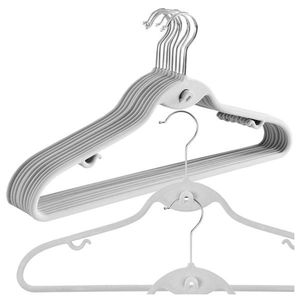 Sada 10 ks velurových ramínek ROXI šedá vyobraziť