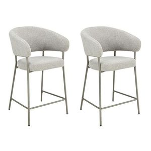 Sada 2 ks barových židlí Elara cappuccino vyobraziť