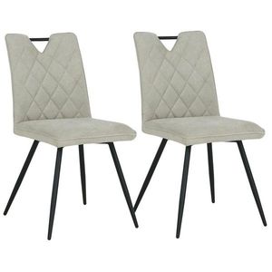 Sada 2 ks jídelních židlí Dalia béžová vyobraziť