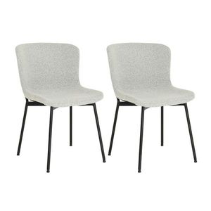 Sada 2 ks jídelních židlí Sable béžová vyobraziť