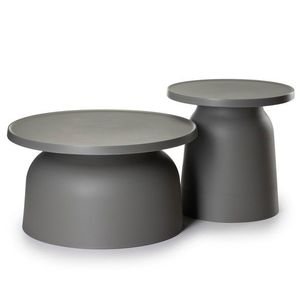 Sada 2 ks konferenčních stolků Otto šedá vyobraziť