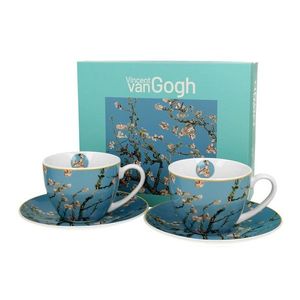 Sada 2 ks porcelánových hrnčekov Van Gogh A-lmond Blossom 250 ml viacfarebná vyobraziť