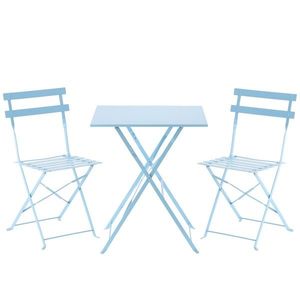 Sada zahradního nábytku DOBEL II modrá vyobraziť