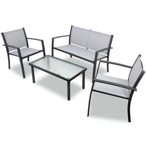 Sada zahradního nábytku ONOVA šedá vyobraziť