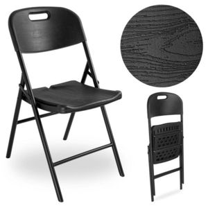 Skládací cateringová židle WOODLAN černá vyobraziť
