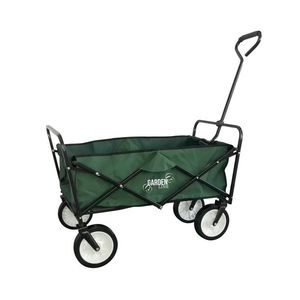 Skládací zahradní přepravní vozík DOLOK zelený vyobraziť