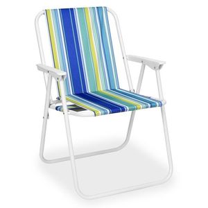 Skladacia stolička Alan modrá vyobraziť