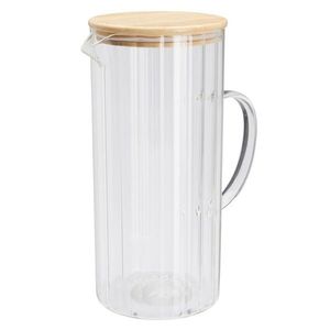 Sklenený džbán LOISA 01 1, 4 l bambus/číry vyobraziť