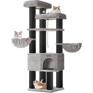 Škrabadlo pro kočky Nora 186, 7 cm šedé/černé vyobraziť