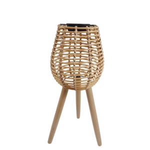 Solární LED lampa Rayden 52 cm hnědá vyobraziť