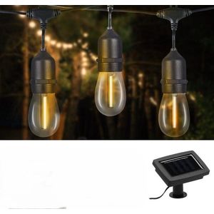 Solární LED světelný řetěz Ariane 6 m černý/teplá bílá vyobraziť