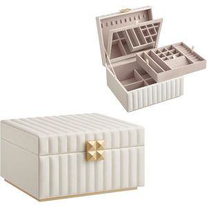 Šperkovnica DESON 24 cm biela vyobraziť