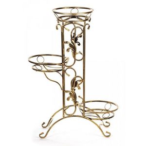 Stojan na kvety Cheryl zlatý vyobraziť