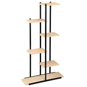 Stojan na kvety IKER vanilla craft/čierny vyobraziť