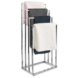 Stojan na uteráky Teri 4-poschodový chróm vyobraziť