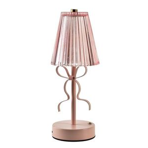 Stolní LED lampa PINKY s USB 29 cm růžová vyobraziť