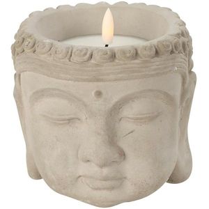 Světelná LED dekorace BUDDY 13, 5x13 cm šedá/béžová vyobraziť