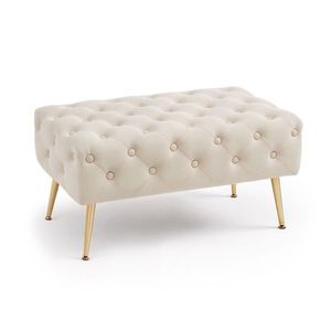 Taburet Madrid béžový vyobraziť