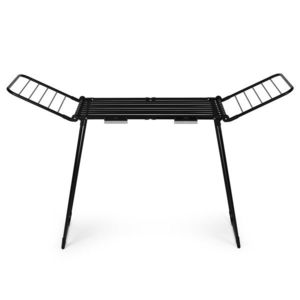 Teleskopický sušák na prádlo POLYOS 191/260 cm černý vyobraziť