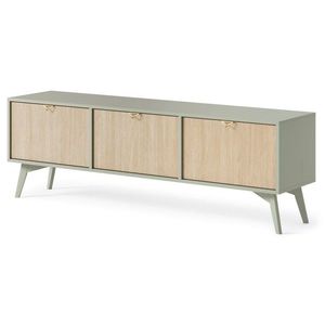 Televízny stolík Forest II 158 cm eukalyptus/béžový vyobraziť