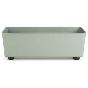 Truhlík s nožičkami Salvia 37, 5x17 cm šedo-zelený vyobraziť