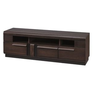 TV stolík Porti 25 160 cm z masívu dub čokoládový vyobraziť