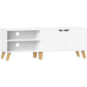 TV stolík Vasagle Indigo biely vyobraziť