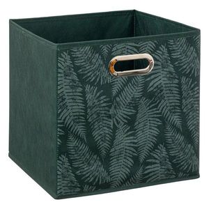 Úložný textilný box Naturalis 31x31 cm zelený vyobraziť