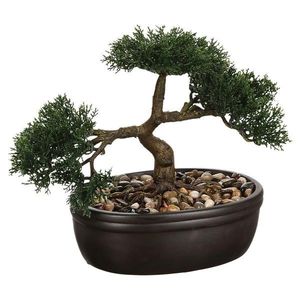 Umelá rastlina v kvetináči BONSAI 23 cm zelená vyobraziť