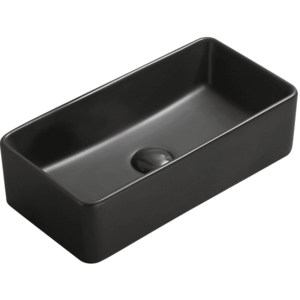 Umývadlo na dosku Mexen Nadia 46x23 cm matne čierne vyobraziť