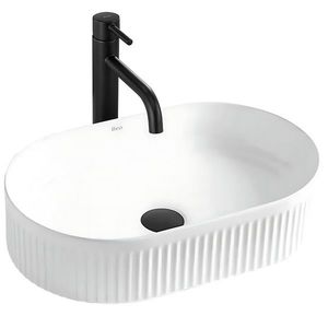 Umývadlo na dosku Rea Vanda 49 cm biele vyobraziť