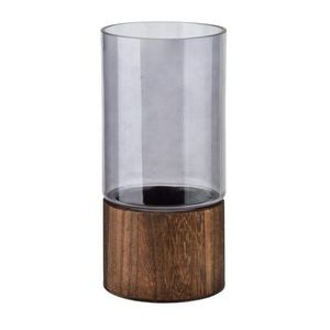 Váza Serenite 12x25 cm kouřově šedá vyobraziť