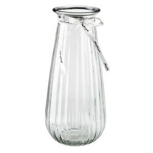 Váza Serenite 9, 5x12x29 cm čirá vyobraziť