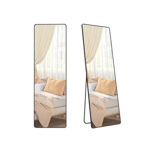 Volně stojící zrcadlo Bleer 160 cm černé II vyobraziť