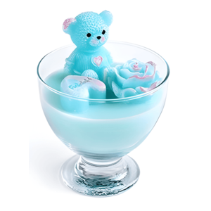 Vosková sviečka Macko 14 cm - výber z 6 prevedení vyobraziť