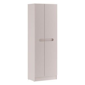 Vysoká závesná kúpeľňová skrinka Nova Cashmere 80-60-2D kašmírová vyobraziť