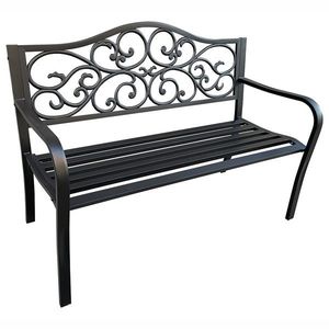 Záhradná lavička IRGA čierna vyobraziť