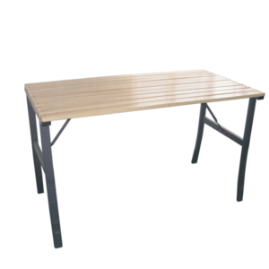 Zahradní dřevěný stůl GARDEN WOOD hnědý vyobraziť