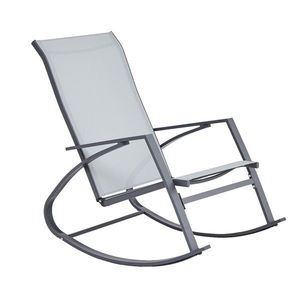 Zahradní houpací křeslo SILAS šedé vyobraziť