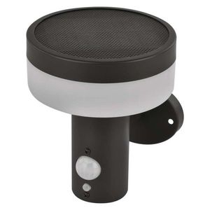 Zahradní LED solární nástěnné svítidlo Terion s čidlem soumraku teplá bílá vyobraziť